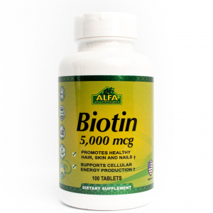 BIOTIN 5000 MCG ALFA