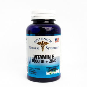 VITAMINA E 1000IU + ZINC MILLENIUM