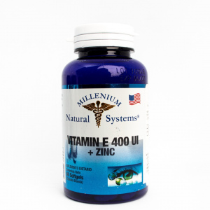 VITAMINA E 400IU + ZINC 100SG MILLENIUM