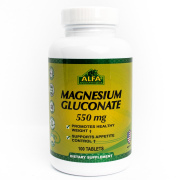 MAGNESIUM GLUCONATE ALFA 100 TABS